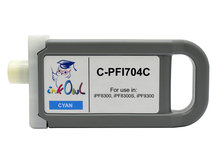 700ml Compatible Cartridge for CANON PFI-704C CYAN